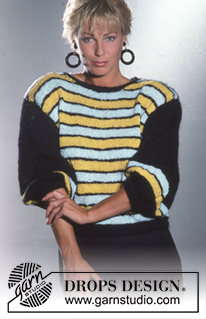Free patterns - Striped Jumpers / DROPS 3-13