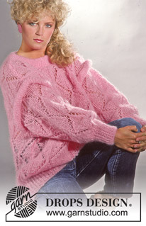Free patterns - Warm & Fuzzy Throwback Patterns / DROPS 3-17