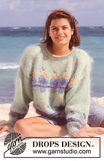 Free patterns - Warm & Fuzzy Throwback Patterns / DROPS 30-12