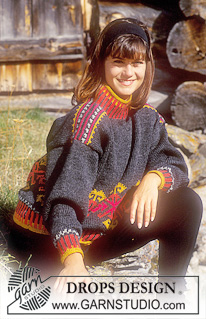 Free patterns - Damskie norweskie swetry / DROPS 31-18