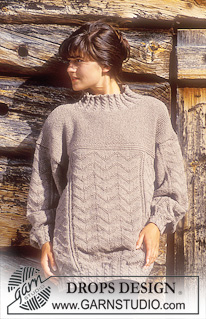 DROPS 31-19 - DROPS textured Sweater or Jacket in “Karisma Superwash”.