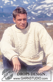 Free patterns - Męskie swetry przez głowę / DROPS 31-22