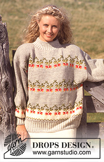 Free patterns - Damskie norweskie swetry / DROPS 31-6