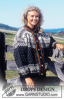 Free patterns - Norweskie rozpinane swetry / DROPS 32-19