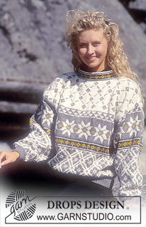 Free patterns - Damskie norweskie swetry / DROPS 32-22
