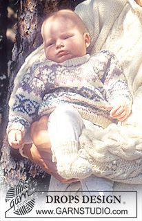 Free patterns - Swetry przez głowę dla niemowląt i małych dzieci / DROPS 36-2