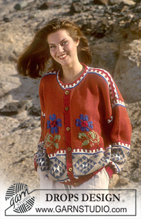Free patterns - Damskie długie rozpinane swetry / DROPS 37-6