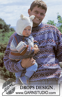 Free patterns - Swetry przez głowę dla niemowląt i małych dzieci / DROPS 39-13
