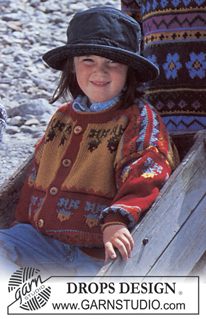 Free patterns - Rozpinane swetry i bolerka dziecięce / DROPS 39-16