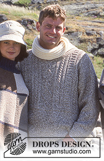 Free patterns - Męskie swetry przez głowę / DROPS 39-8