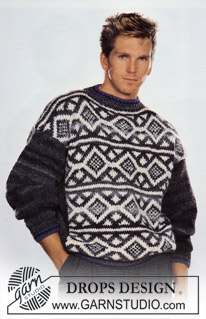 Free patterns - Men's Jumpers / DROPS 4-6