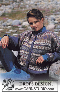 Free patterns - Norweskie rozpinane swetry / DROPS 40-6