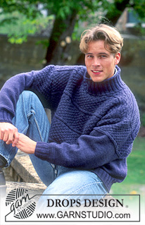 Free patterns - Men's Jumpers / DROPS 44-8