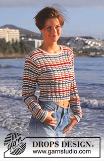 Free patterns - Striped Jumpers / DROPS 46-1
