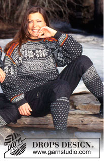 Free patterns - Nordic Style Throwback Patterns / DROPS 47-23