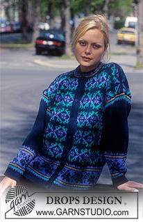 Free patterns - Damskie długie rozpinane swetry / DROPS 48-8