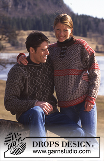 Free patterns - Men's Jumpers / DROPS 52-15
