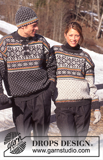 Free patterns - Nordic Style Throwback Patterns / DROPS 52-18