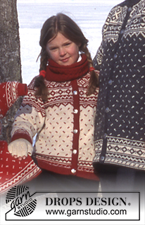 Free patterns - Dziecięce norweskie rozpinane swetry / DROPS 52-21