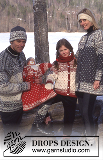 Free patterns - Children Nordic Cardigans / DROPS 52-21