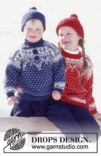 Free patterns - Nordiske gensere til barn / DROPS 52-28