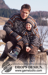 Free patterns - Children Nordic Jumpers / DROPS 52-3
