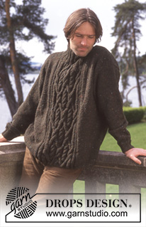 Free patterns - Męskie swetry przez głowę / DROPS 62-5