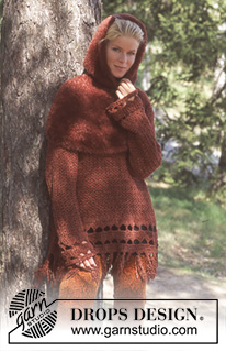 Free patterns - Hooded Ponchos / DROPS 66-20