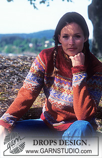 Free patterns - Damskie norweskie swetry / DROPS 66-8