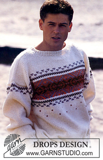 Free patterns - Men's Jumpers / DROPS 7-9