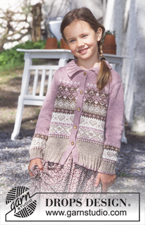 Free patterns - Dziecięce norweskie rozpinane swetry / DROPS 70-6