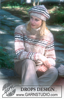 Free patterns - Striped Jumpers / DROPS 71-8