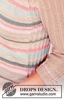 Free patterns - Striped Jumpers / DROPS 74-13