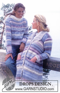 Free patterns - Striped Jumpers / DROPS 76-6