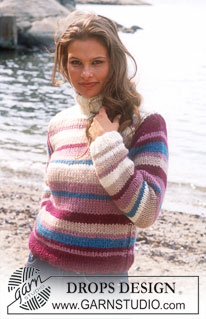 Free patterns - Striped Jumpers / DROPS 79-17