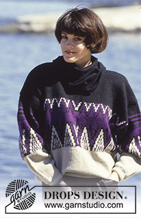 Free patterns - Damskie norweskie swetry / DROPS 8-16