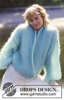 Free patterns - Warm & Fuzzy Throwback Patterns / DROPS 8-19