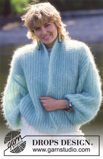 Free patterns - Warm & Fuzzy Throwback Patterns / DROPS 8-19