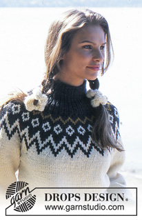 Free patterns - Damskie norweskie swetry / DROPS 80-12