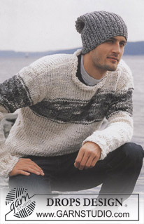 Free patterns - Proste męskie swetry / DROPS 85-12