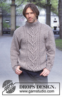Free patterns - Men's Jumpers / DROPS 85-6