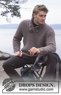 Free patterns - Proste męskie swetry / DROPS 85-8