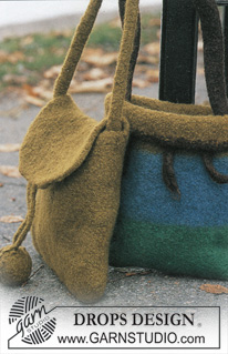 Free patterns - Felted Bags / DROPS 86-14
