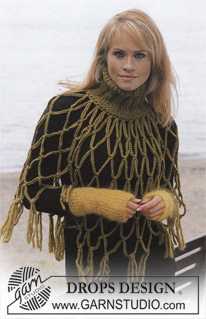 Free patterns - Poncho's voor dames / DROPS 86-17