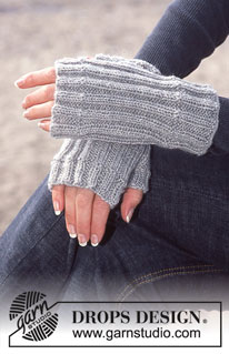 Free patterns - Wrist Warmers & Fingerless Gloves / DROPS 86-28