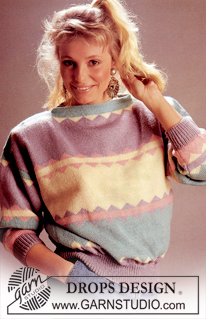 Free patterns - Striped Jumpers / DROPS 9-11