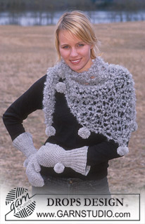 Free patterns - Gloves & Mittens / DROPS 93-21