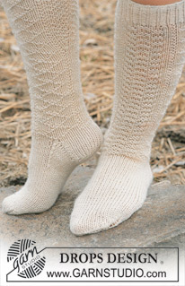 Free patterns - Chaussettes / DROPS 93-25