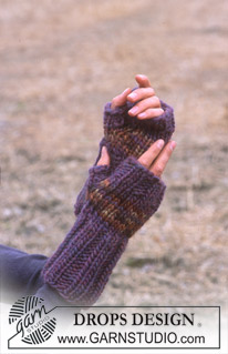 Free patterns - Wrist Warmers & Fingerless Gloves / DROPS 93-3