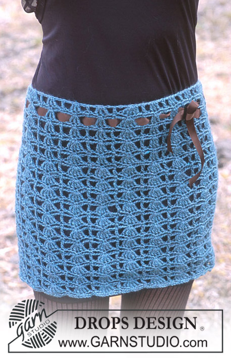 DROPS 93-35 - DROPS Crochet skirt in Karisma Superwash 